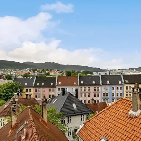 Dinbnb Homes I Panorama View 600m From Bryggen Lejlighed Bergen