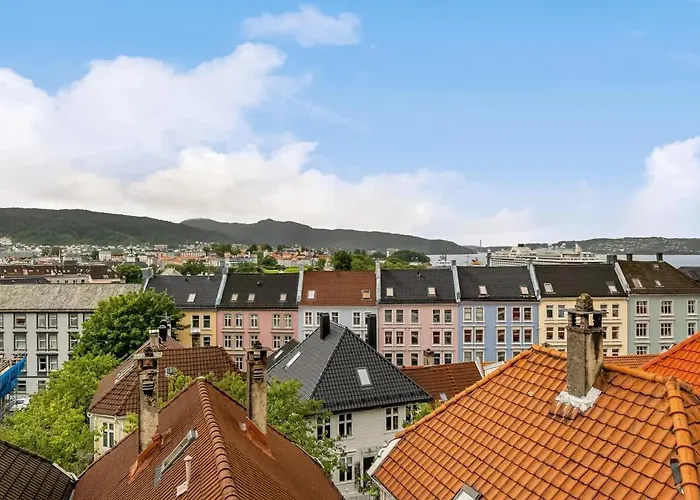 Dinbnb Homes I Panorama View 600m From Bryggen Appartamento Bergen