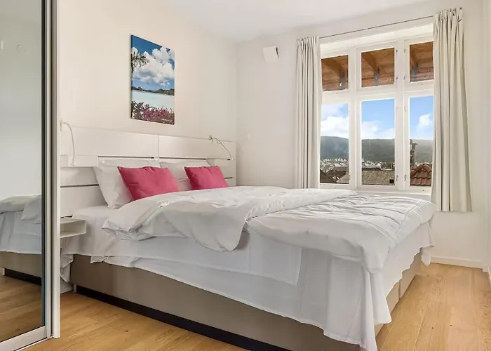 Dinbnb Homes I Panorama View 600m From Bryggen Appartement