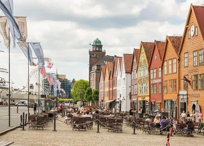 Dinbnb Homes I Panorama View 600m From Bryggen * 卑爾根