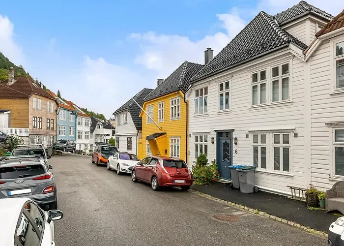 Dinbnb Homes I Panorama View 600m From Bryggen * 卑爾根
